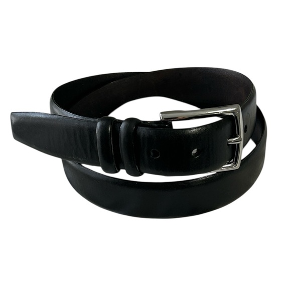 Polo Ralph Lauren Other - Polo Ralph Lauren men’s Size 38 black Italian leather belt. Silver buckle.